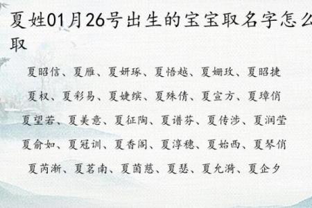 夏姓男孩名字大全-夏姓男孩起名字大全-夏姓名字大全姓名