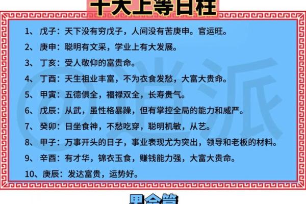 日柱八字