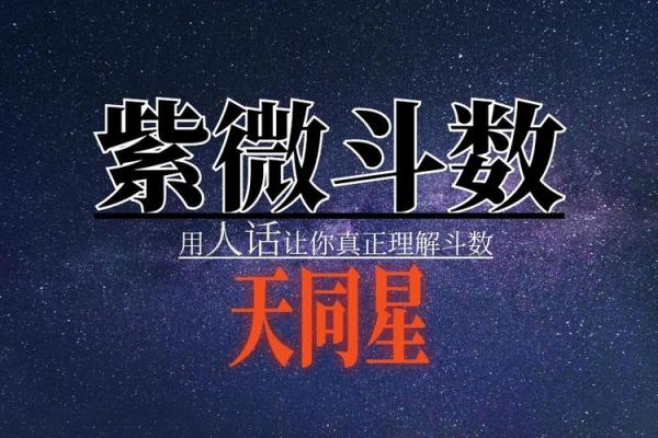 紫微斗数诸星落诸宫之：天同星迁移宫详解