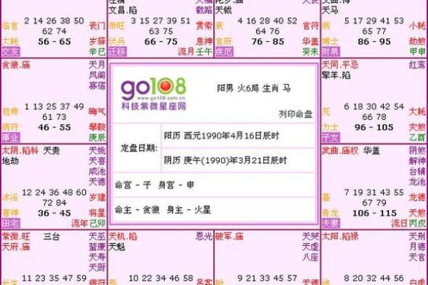紫薇斗数子平斗数