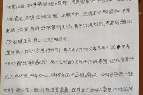 生辰八字合婚的原则与方法