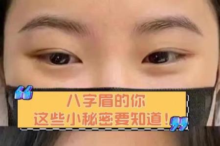 八字眉的女人面相命运事业发展如何