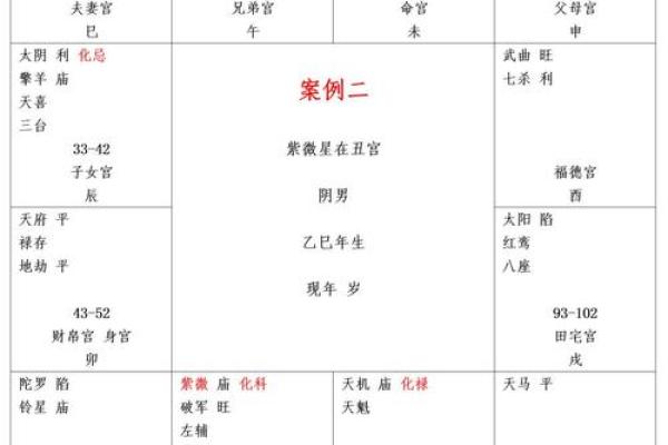 流年运势紫薇斗数