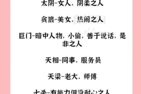 紫微斗数十四主星杂谈