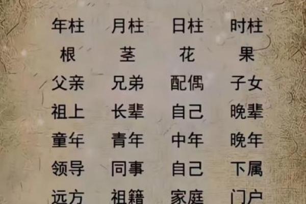 四柱测八字