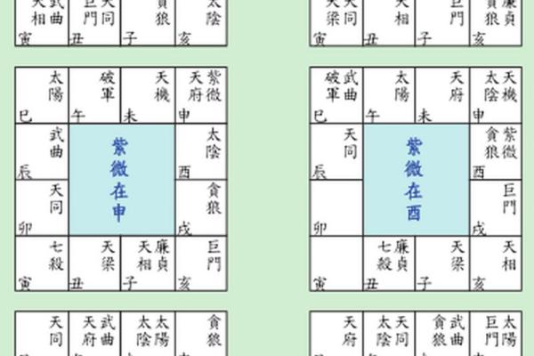 紫薇斗数命宫有哪些
