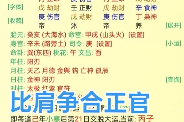 甲木八字