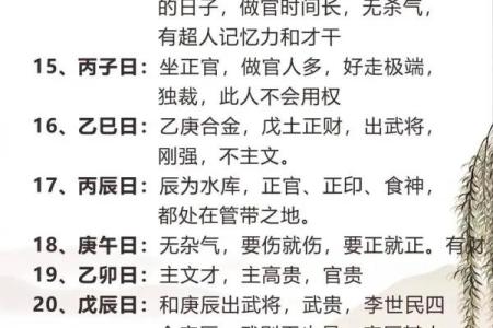 哪些八字日柱的人大贵？九紫离火运中，谁的地位会提高？
