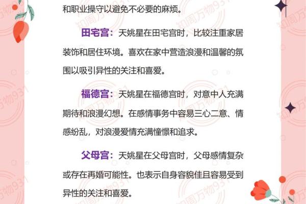 紫微斗数天马星之十二宫释义