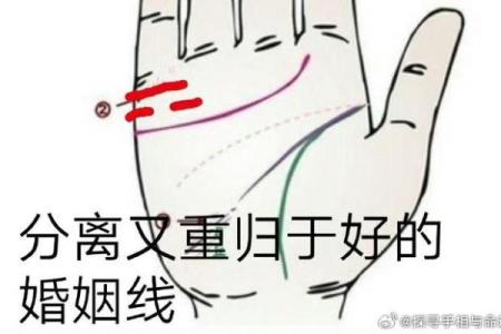 男人左手手纹算命图解婚姻线 感情线预示感情状况