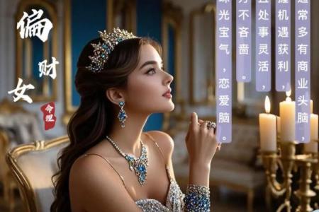 女命两个偏财大富 女人财运八字