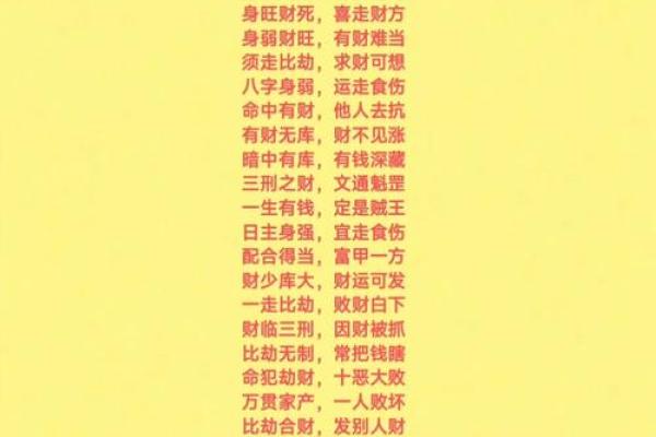 盲派八字常用口诀 盲派八字常用口诀有哪些