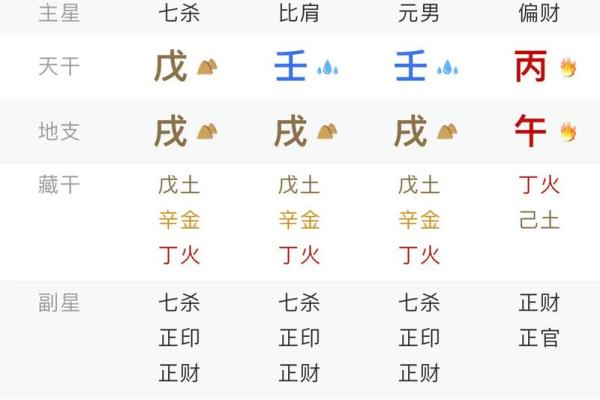 壬水的八字