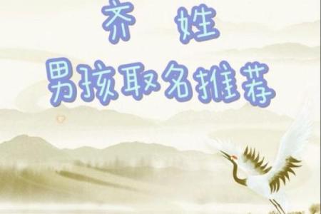齐姓男孩名字大全-齐姓男孩起名字大全-齐姓名字大全姓名