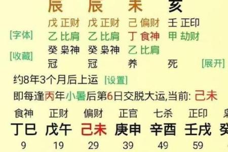 八字有两财