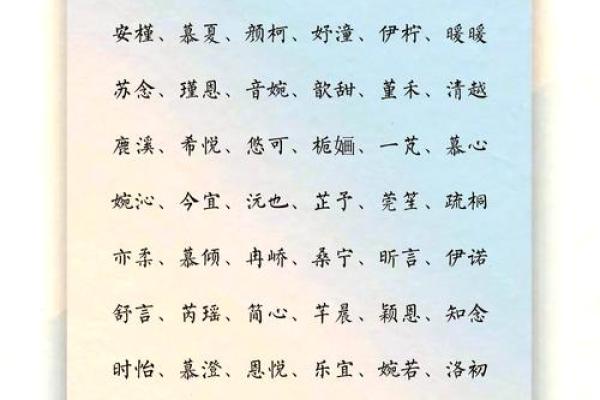 2021年7月17日出生的女孩名字集锦,取名喜用字分享姓名 2021年7月17日出生的女孩名字集锦,取名喜用字分享姓名